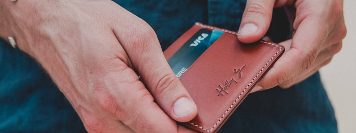 Personalised leather wallets for mens gifting