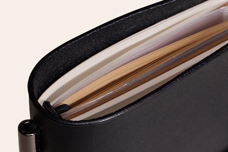 Charcoal hentley personalised leather gifts