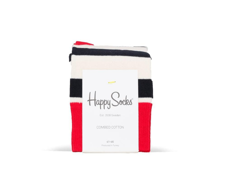 Stripe Sock - Navy