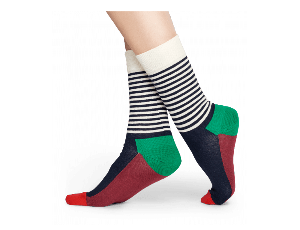 Half Stripe Sock