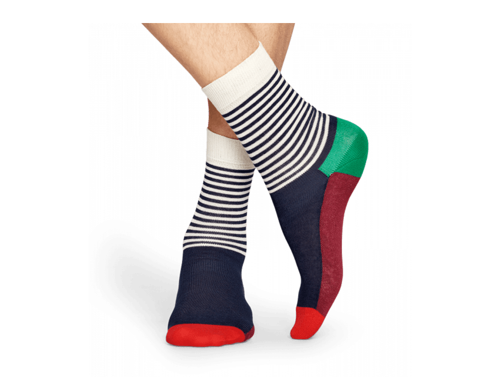 Half Stripe Sock