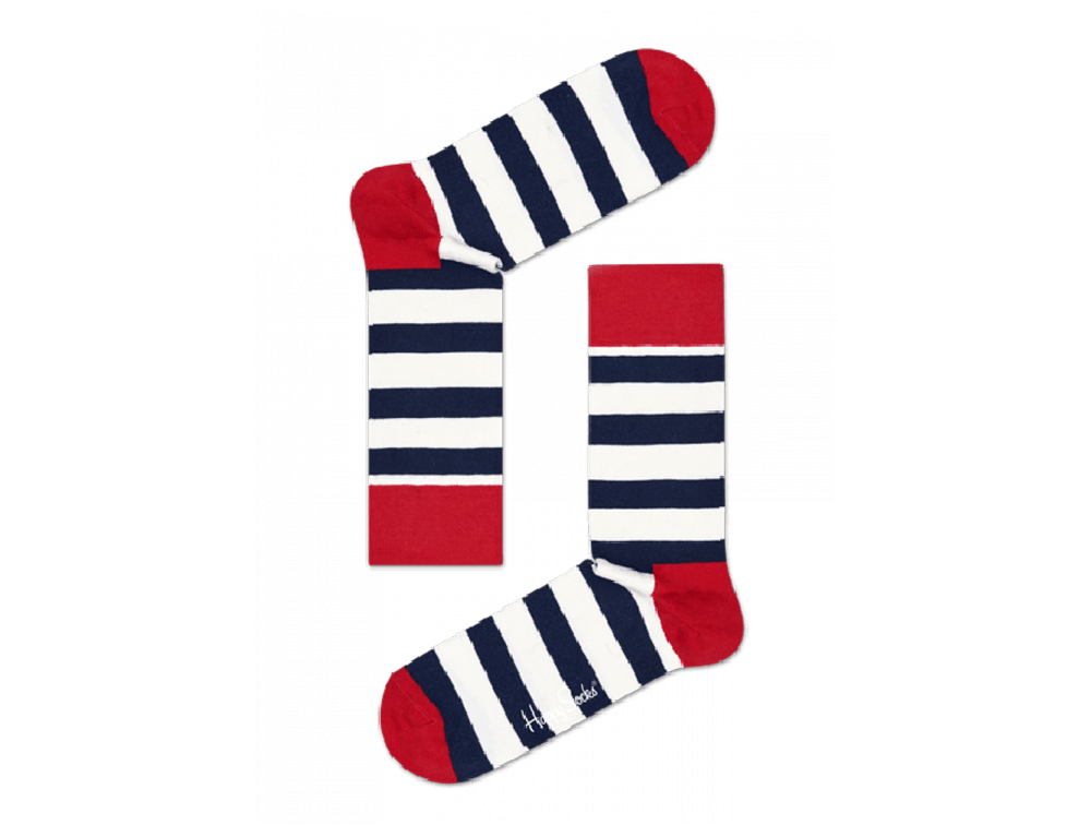 Stripe Sock - Navy