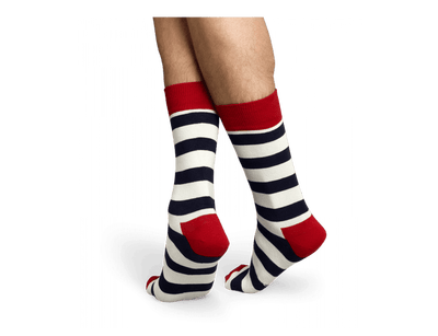 Stripe Sock - Navy