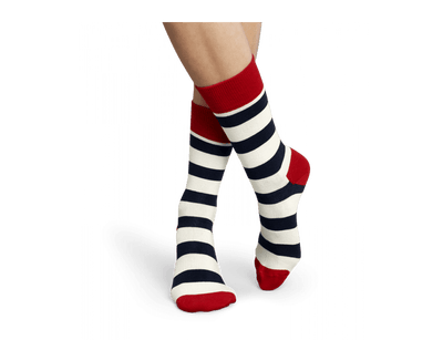 Stripe Sock - Navy
