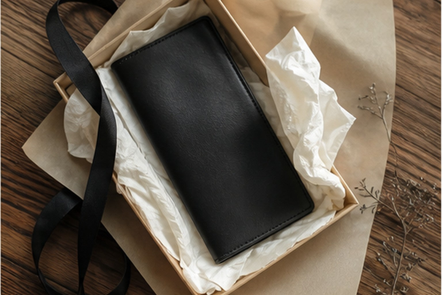 Annapurna Slim Tall Wallet lifestyle image