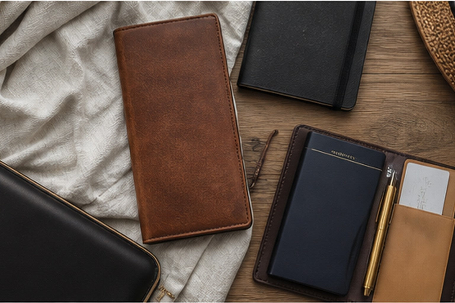 Annapurna Slim Tall Wallet lifestyle image