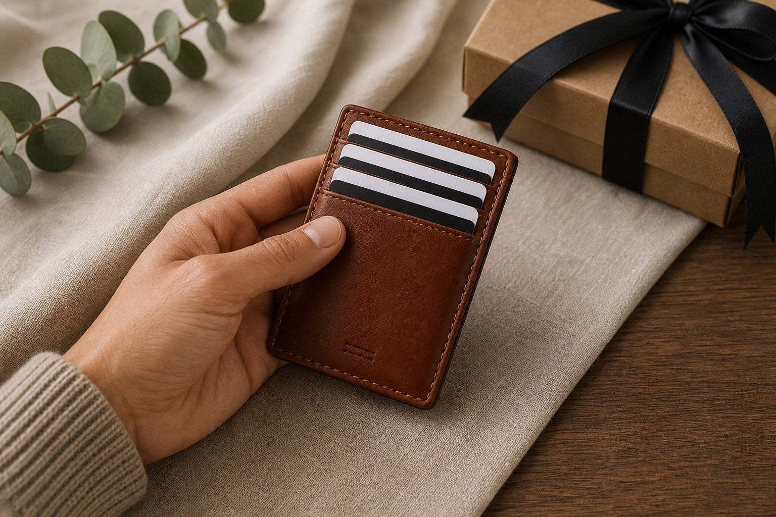 Zanzibar Slim Card Holder lifestyle image