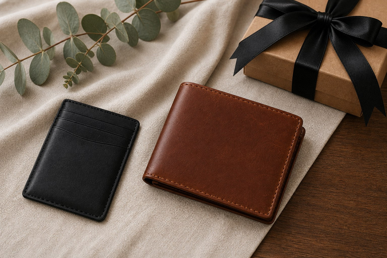 Bagan Slim Bifold Wallet lifestyle image