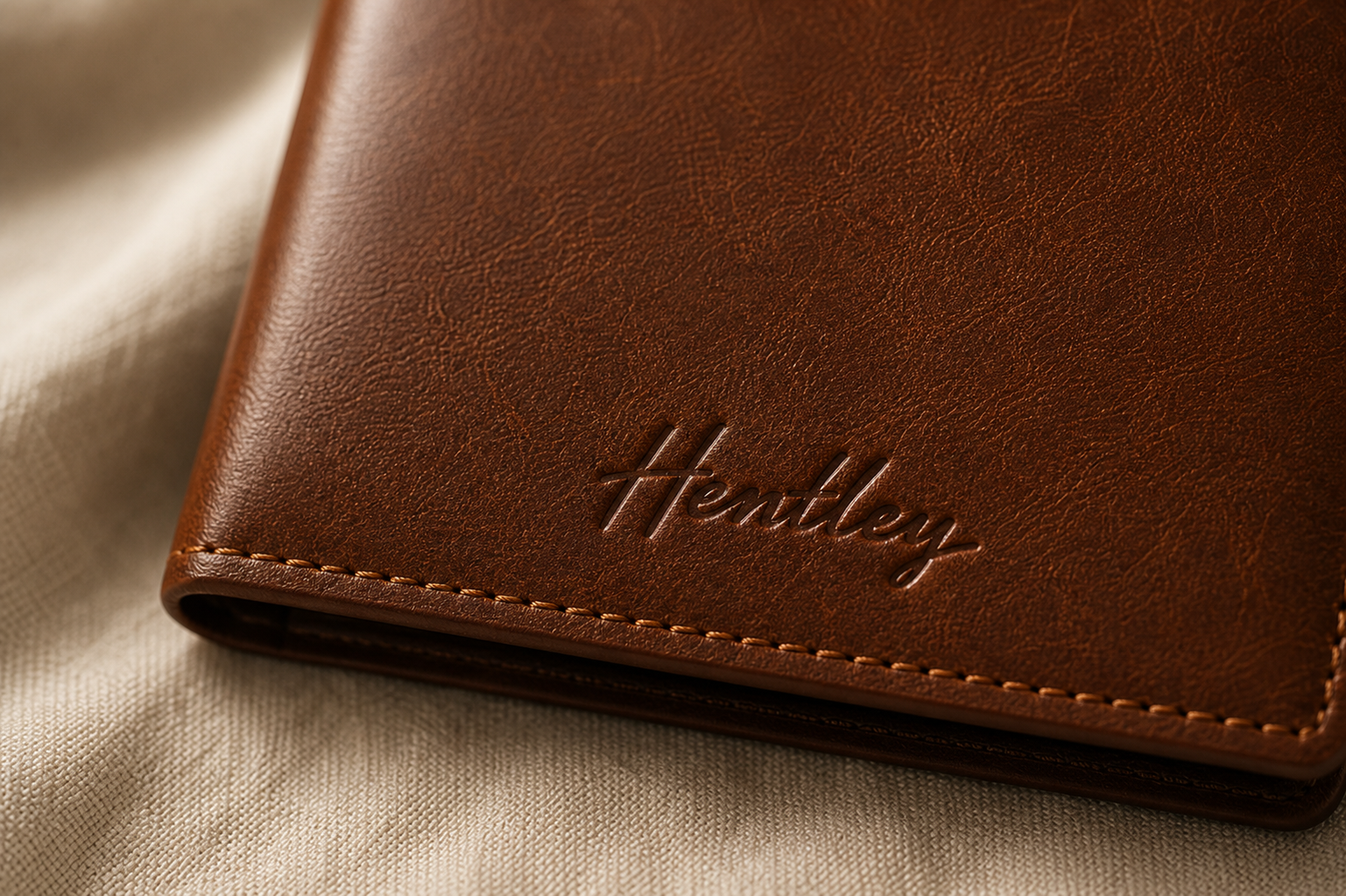 Leather texture close-up
